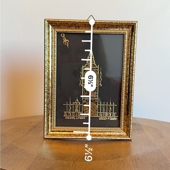 L Kersh of London Horological Collage Art Signed Big Ben Locomotive  Rolls Royce - Picture 5 of 14